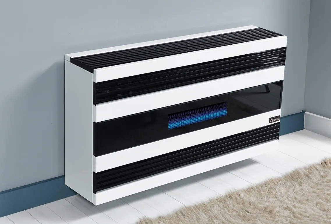 Fujiyama Modern Fanlı Camlı Beyaz Fhs 12000 MFC- 10 kW