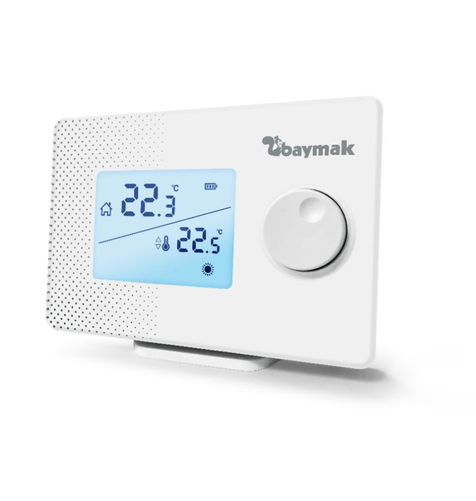 Baymak Logı S Kablosuz Oda Termostatı
