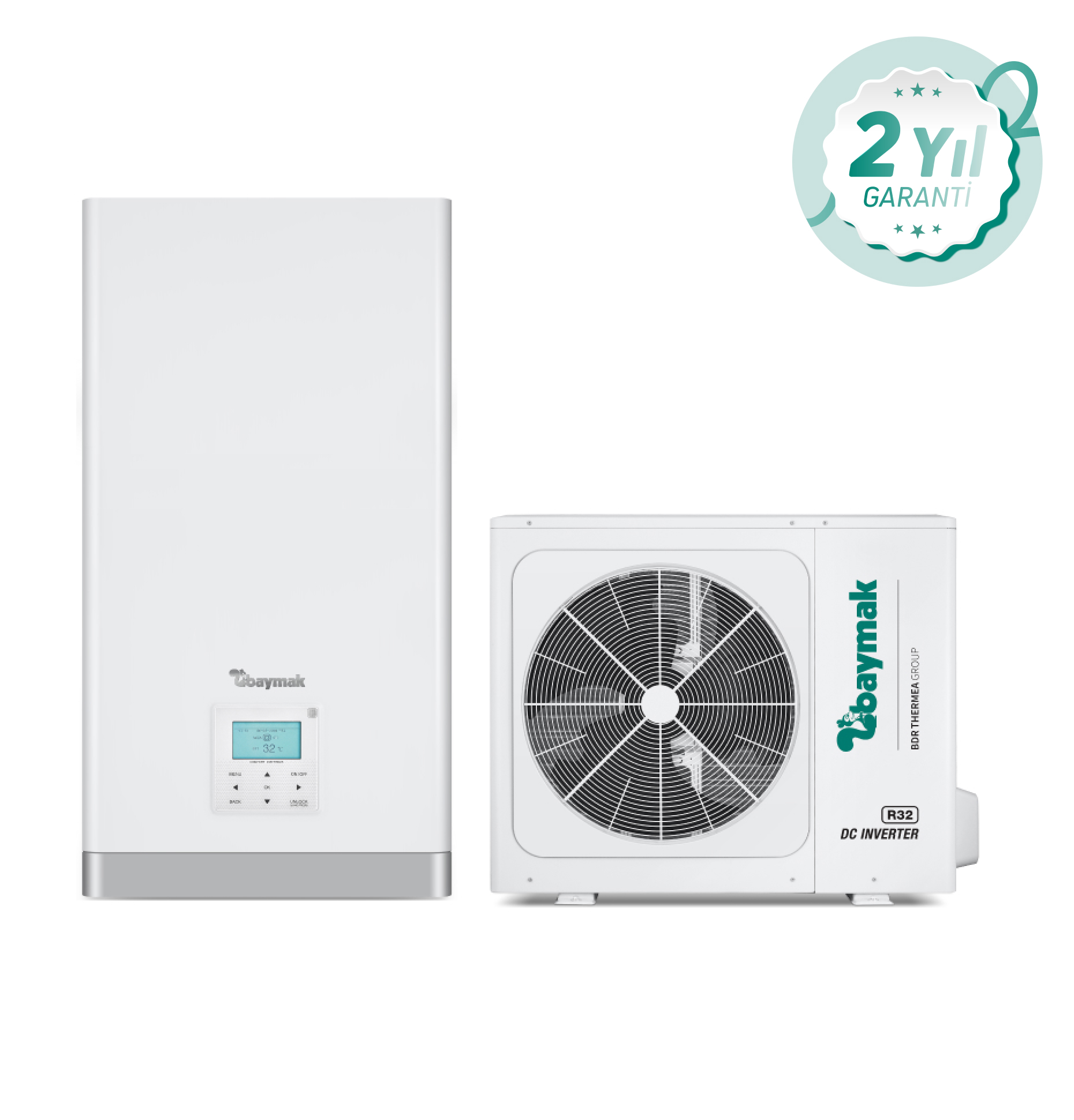 Baymak Iotherm Splıt 120 M-A Hava Kaynaklı Inverter Isı Pompası